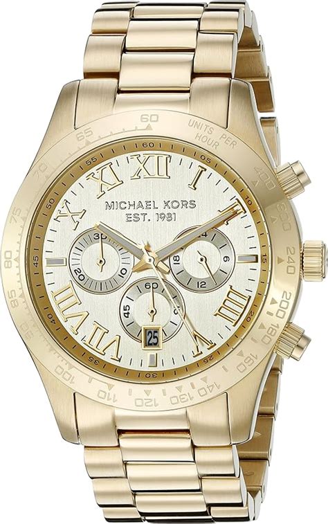 michael kors mk8214 mens layton gold watch|Michael Kors Layton Gold.